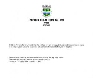 Encerramento dia 10 julho