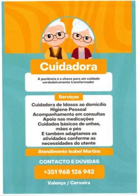 Cuidadora ao Domicilio