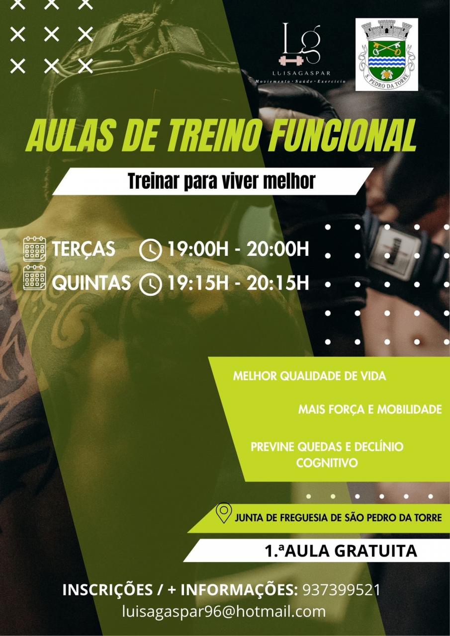 Aulas de Treino Funcional