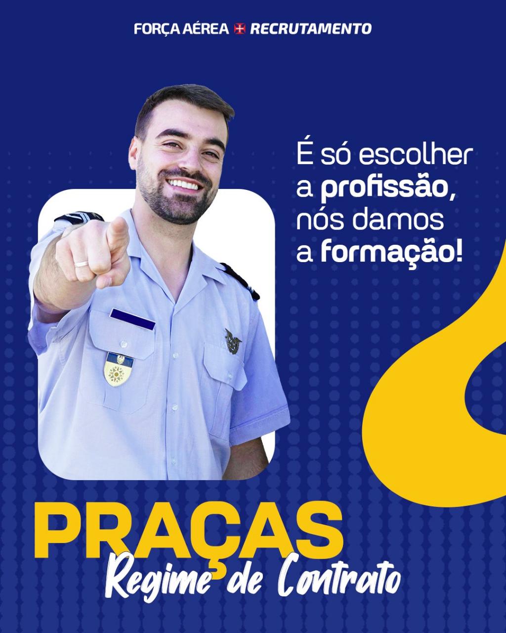 Força Aérea - Praças em regime de contrato
